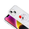 iPhone 15 Kılıf M-Safe Şarj Özellikli Şeffaf NVTH Folk Sert Kapak - Fiyonk