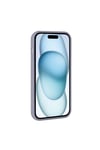 iPhone 15 Plus Uyumlu Parlak Taşlı Tasarım Pırlanta NVTH Kılıf-Pembe
