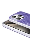 iPhone 15 Pro Kılıf Magsafe Şarj Özellikli Fırça Boya Desenli NVTH Palet Kapak - Pembe