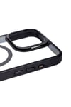 iPhone 15 Pro Kılıf Magsafe Şarj Özellikli Standlı NVTH Magsafe Klon Lensli Kapak - Turuncu