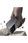 iPhone 15 Pro Kılıf Ultra İnce Kamera Korumalı Sert Rubber NVTH Procase Kapak-Titanyum-Gri