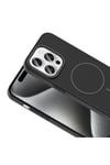 iPhone 15 Pro Max Kılıf Magsafe Şarj Özellikli NVTH Ruby Silikon Kapak - Lacivert