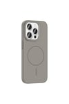 iPhone 15 Pro Max Kılıf Magsafe Şarj Özellikli NVTH Ruby Silikon Kapak - Lacivert