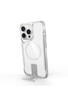 iPhone 15 Pro Max Uyumlu Magsafe Şarj Özellikli NVTH T-Max Standlı Kılıf-Renksiz