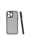 iPhone 15 Pro Max Uyumlu NVTH Hux Kılıf-Siyah