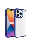 iPhone 15 Pro Max Uyumlu NVTH Krom Kılıf-Lacivert