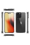 iPhone 15 Pro Max Uyumlu NVTH Nitro Anti Shock Silikon-Renksiz