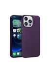 iPhone 15 Pro Max Uyumlu NVTH Premier Silikon Kılıf-Derin Mor