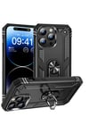 iPhone 15 Pro Max Uyumlu NVTH Vega Kılıf-Siyah