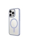 iPhone 15 Pro Max Uyumlu Wireless Şarj Özellikli Sert PC NVTH Mat Riksos Magsafe Kılıf-Gümüş