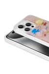 iPhone 15 Pro Uyumlu Kabartma Figürlü Parlak NVTH Minimini Silikon Kılıf-Mor