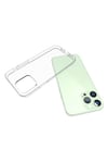 iPhone 15 Pro Uyumlu NVTH Süper Silikon Kılıf-Renksiz