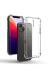 iPhone 15 Uyumlu NVTH Nitro Anti Shock Silikon-Renksiz