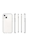 iPhone 15 Uyumlu NVTH Süper Silikon Kılıf-Renksiz