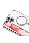 iPhone 16 Kılıf Kamera Korumalı Magsafe Wireless Şarj Özellikli NVTH Demre Kapak - Gold