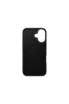 iPhone 16 Plus Kılıf M-safe Şarj Özellikli Karbon Fiber Görünümlü NVTH Antina Kapak - Gri