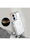 iPhone 16 Plus Kılıf Magsafe Şarj Özellikli Airbagli Şeffaf NVTH İncek Kapak - Şeffaf