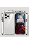 iPhone 16 Pro Kılıf Airbagli Şeffaf NVTH İncek Kapak - Şeffaf