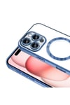 iPhone 16 Pro Kılıf Kamera Korumalı Magsafe Wireless Şarj Özellikli NVTH Demre Kapak - Yeşil