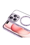 iPhone 16 Pro Kılıf Kamera Korumalı Magsafe Wireless Şarj Özellikli NVTH Demre Kapak - Desert Titany
