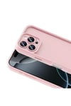 iPhone 16 Pro Kılıf Kamera Korumalı NVTH Ananas Kapak - Koyu Yeşil