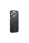 iPhone 16 Pro Kılıf M-safe Şarj Özellikli Karbon Fiber Görünümlü NVTH Antina Kapak - Siyah