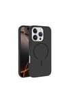 iPhone 16 Pro Kılıf M-safe Şarj Özellikli NVTH Meta Kapak - Siyah
