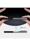 iPhone 16 Pro Kılıf M-Safe Şarj Özellikli Mıknatıslı NVTH Duble Kapak - Gri