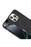iPhone 16 Pro Kılıf Magsafe Şarj Özellikli NVTH Ruby Silikon Kapak - Lacivert