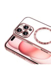 iPhone 16 Pro Max Kılıf Kamera Korumalı Magsafe Wireless Şarj Özellikli NVTH Demre Kapak - Desert Ti