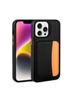 iPhone 16 Pro Max Kılıf Kartlıklı NVTH X-Kart Silikon Kapak - Lacivert