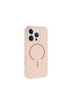 iPhone 16 Pro Max Kılıf M-safe Şarj Özellikli NVTH Meta Kapak - Rose Pembe