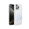 iPhone 16 Pro Max Kılıf M-Safe Şarj Özellikli Şeffaf NVTH Folk Sert Kapak - Kalp