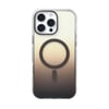 iPhone 16 Pro Max Kılıf M-safe Şarj Özellikli Transparan Renk Geçişli NVTH Toros Kapak - Rose Gold