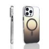 iPhone 16 Pro Max Kılıf M-safe Şarj Özellikli Transparan Renk Geçişli NVTH Toros Kapak - Rose Gold