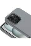 iPhone 16 Pro Max Kılıf Magsafe Şarj Özellikli Sıvı Teknolojili Silinebilir Sert NVTH Kivi Kapak-Siy