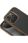 iPhone 16 Pro Max Kılıf Magsafe Şarj Özellikli Parlak Kamera Çerçeveli NVTH Kost Kapak-Siyah
