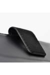 iPhone 16 Pro Max Kılıf NVTH Kar Deluxe Kapaklı Kılıf - Siyah