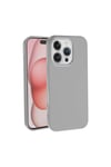 iPhone 16 Pro Max Kılıf NVTH LSR Lansman Kapak-Gümüş