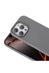 iPhone 16 Pro Uyumlu Kılıf Magsafe Şarj Özellikli PU Deri NVTH Adora Kapak-Desert Titanyum