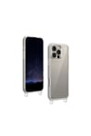 iPhone 16 Pro Uyumlu Kılıf NVTH X-Rop Kapak-Şeffaf
