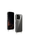 iPhone 16 Pro Uyumlu Kılıf NVTH X-Rop Kapak-Şeffaf