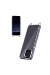 iPhone 16 Pro Uyumlu Kılıf NVTH X-Rop Kapak-Şeffaf