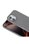 iPhone 16 Uyumlu Kılıf Magsafe Şarj Özellikli PU Deri NVTH Adora Kapak-Siyah