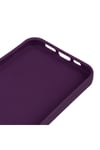 iPhone 16E Kılıf NVTH Biye Silikon - Lila