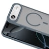 iPhone 17 Air Kılıf M-safe Şarj Özellikli Mat Arka Yüzey NVTH Sio Kapak - Gri