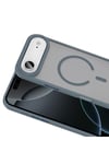 iPhone 17 Air Kılıf M-safe Şarj Özellikli Mat Arka Yüzey NVTH Sio Kapak - Siyah