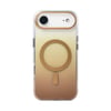 iPhone 17 Air Kılıf M-safe Şarj Özellikli Transparan Renk Geçişli NVTH Toros Kapak - Rose Gold
