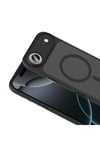 iPhone 17 Air Kılıf Mat Arka Yüzey Wireless Şarj Özellikli NVTH Flet M-safe Kapak - Turuncu