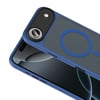 iPhone 17 Air Kılıf Mat Arka Yüzey Wireless Şarj Özellikli NVTH Flet M-safe Kapak - Desert Titanyum